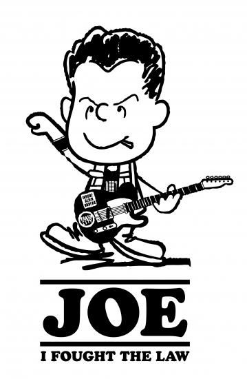 バンドTシャツ スヌーピー Snoopy Tシャツ ジョーストラマー Joe