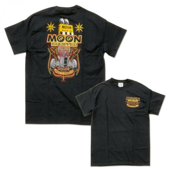 1989.90年❗️MOON EYES  VINTAGE HOT ROD Tシャツ