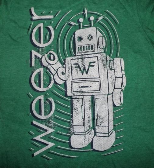 希少　Weezer Defenders of the UniverseTシャツ Weezer Tシャツ Defenders of the Universe