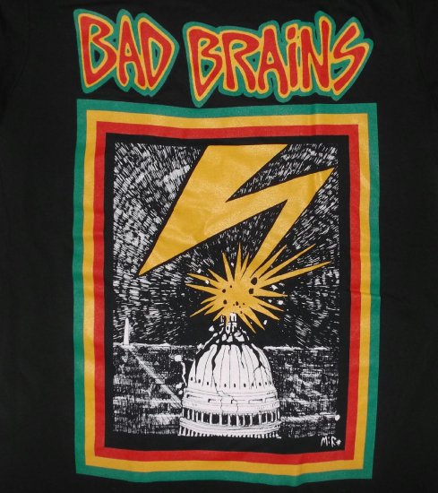 バッド ブレインズ Tシャツ Bad Brains 公式 DC パンク レゲエ ミクスチャー ハードコア バンドTシャツ 通販