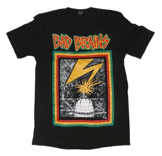 バッド ブレインズ Tシャツ Bad Brains 公式 DC パンク レゲエ バッド ブレインズ Tシャツ Bad Brains 公式 DC パンク レゲエ