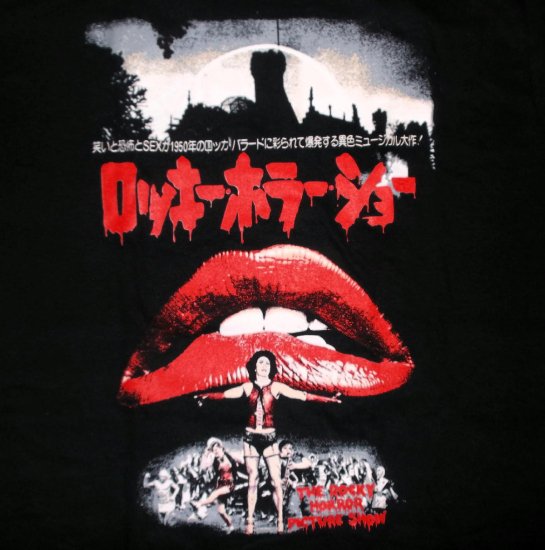ロックTシャツ ロッキー ホラー ショウ Tシャツ The Rocky Horror Picture Show JAPANESE POSTER  正規品,カルト,ホラー,映画,通販