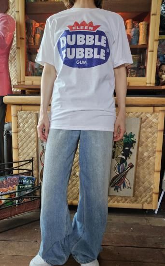 ダブル バブル Tシャツ Dubble Bubble ロゴ 白 正規品,公式,チューインガム,GUM,企業ロゴ,カンパニーロゴ,通販 ダブル バブル Tシャツ Dubble Bubble ロゴ 白 正規品,公式,チューインガム,GUM,企業ロゴ,カンパニーロゴ,通販