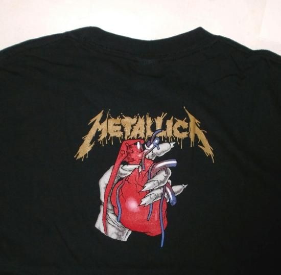 LLICA Tシャツ バンド パスヘッド METALLICA PUSHEAD Vintage T-shrts メタリカ パスヘッド バンド