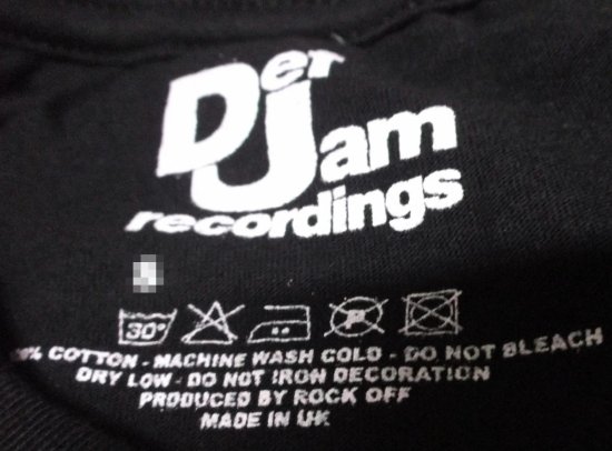 Def Jam recordings Tシャツ ビースティーボーイズ デフジャム