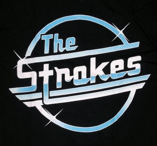 バンドTシャツ 公式 ザ・ストロークス Tシャツ The STROKES ロゴ バンドTシャツ 公式 ザ・ストロークス Tシャツ The STROKES ロゴ