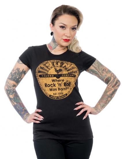 サン・レコード　Tシャツ　ビッグロゴ　ブラック　XLサイズ　ロックT 古着 楽天市場】サン・レコード SUN RECORDS 正規品 tシャツ サン