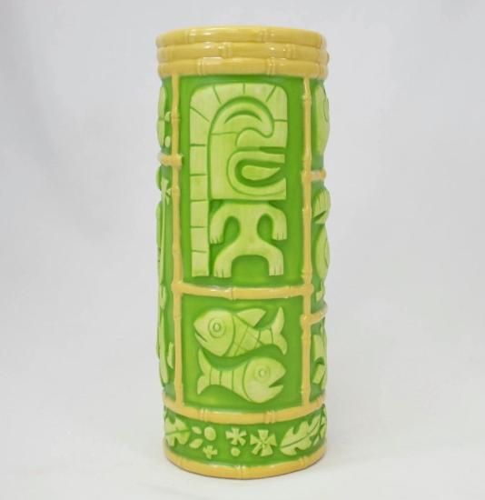 Tiki Farm ティキ マグ ISLAND STYLE TIKI MUG, GREEN WASH Tiki Farm ティキ マグ ISLAND STYLE TIKI MUG, GREEN WASH