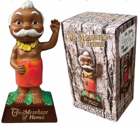 メネフネ Menehune アメリカン ポリレジン スタチュー UNCLE