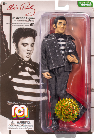 エルヴィス プレスリー フィギュア 監獄ロック Elvis Presley Jailhouse Rock Elvis Mego Figure  人形,ロック,ミュージシャン,キャラクター,DOLL,通販