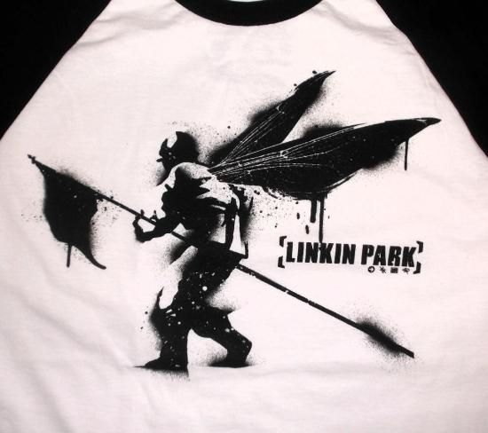 新品 LINKIN PARK リンキンパーク ウイングマン バンド ロゴ ロンTXXL被りパーカーの白グレー黒