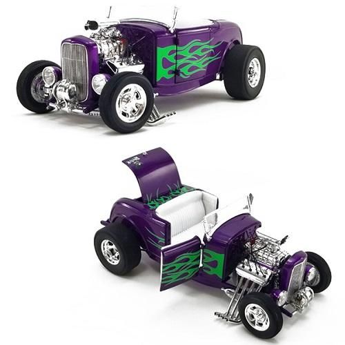 ラットフィンク + 1940 FORDカスタム品+ HOT ROD 洋書 レア ラット フィンク ACME 1:18 RAT FINK 1932 FORD BLOW HOT ROD
