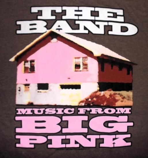 バンドTシャツ THE BAND ザ・バンド Tシャツ The BAND BIG PINK 正規品 ザ・バンド バンドT