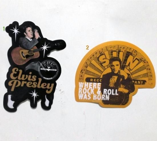 エルヴィス プレスリー ステッカー Elvis Presley 公式 サン レコード