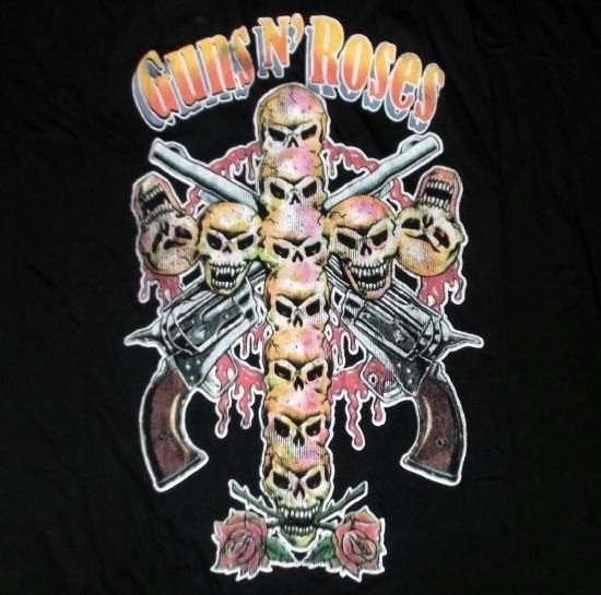 バンドTシャツ 公式 ガンズ アンド ローゼス Tシャツ Guns N バンドTシャツ 公式 ガンズ アンド ローゼス Tシャツ Guns N