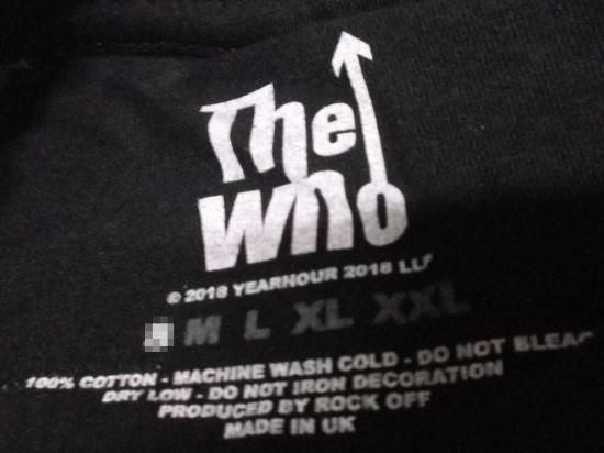 バンドTシャツ 通販 ザ・フー Tシャツ The WHO My Generation バンドTシャツ 通販 ザ・フー Tシャツ The WHO My Generation