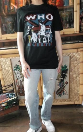 バンドTシャツ 通販 ザ・フー Tシャツ The WHO My Generation バンドTシャツ 通販 ザ・フー Tシャツ The WHO My Generation
