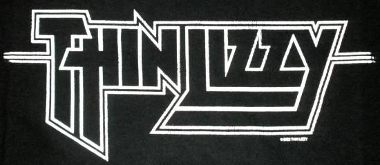 シン リジィ Thin Lizzy Tシャツ 公式 ハードロック,バンドT