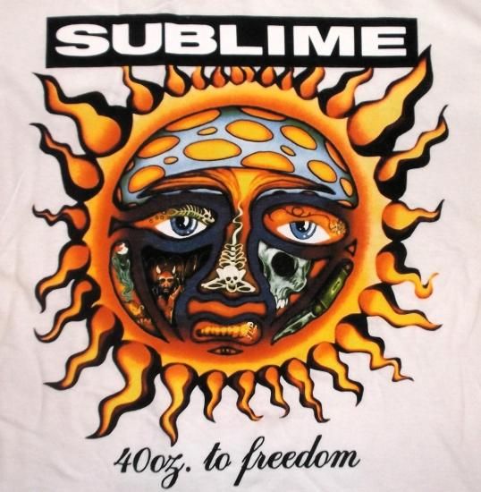 M新品sublimeティーシャツパンクミクスチャーサブライムTシャツ