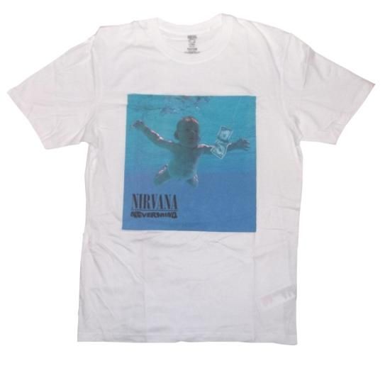 バンドTシャツ 通販 ニルヴァーナ Tシャツ NIRVANA NEVERMIND 白 正規