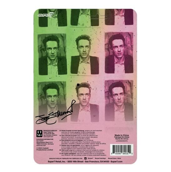 ジョー ストラマー Re Action フィギュア Joe Strummer Super7