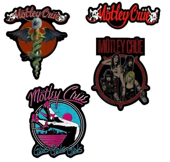 Motley Crue モトリークルー　扇子　グッズ　日本限定 非売品！ MOTLEY CRUE -モトリー・クルー- GIRLS,GIRLS,GIRLS 「ガールズ