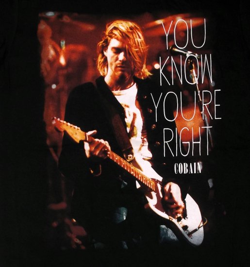 バンドTシャツ,通販 カート コバーン,Tシャツ,Kurt Cobain 公式 ロック