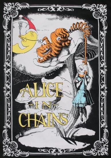 バンドTシャツ,通販 アリス イン チェインズ 長袖 Tシャツ Alice バンドTシャツ,通販 アリス イン チェインズ 長袖 Tシャツ Alice