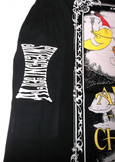 バンドTシャツ,通販 アリス イン チェインズ 長袖 Tシャツ Alice In Chains WONDERLAND 正規品 ロックTシャツ AIC  公式 グランジ,grunge,オルタナティヴ,オルタナ,パンク,punk,ロックTシャツ