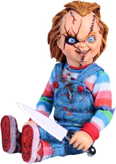 チャッキー + ティファニー 8inch フィギュア 8″Scale Clothed Figure – Chucky u0026 Tiffany 2-Pack  - Bride of Chucky NECA