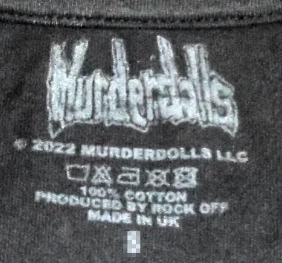 バンドTシャツ 通販 マーダードールズ Tシャツ Murderdolls