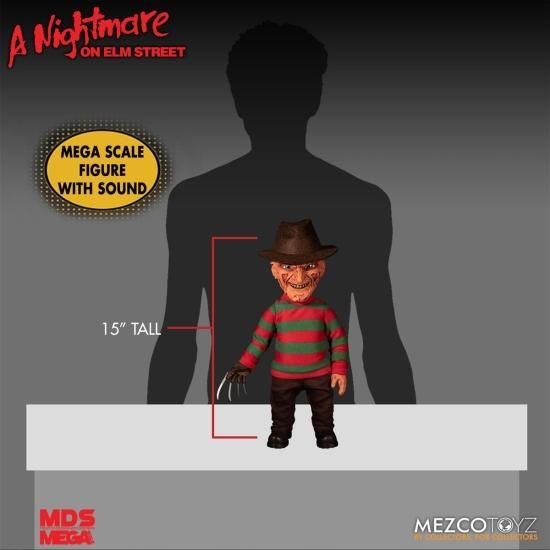 Freddy Krueger 音声機能付とゴーストフェイス　フィギュア エルム街の悪夢,フレディ,フィギュア,メズコ,人形,A Nightmare