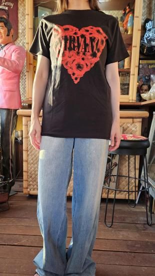 NIRVANA ハート型デザイン Tシャツ NIRVANA ハートシェイプボックス Tシャツ XL ニルヴァーナ