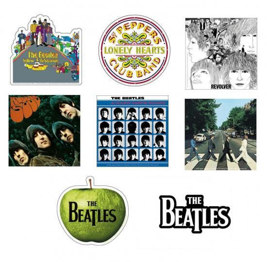Amazon.co.jp: 防水ステッカーセット BEATLES ザ・ビートルズ