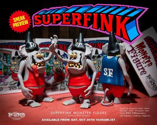 バンドTシャツ 通販 SUPERFINK MONSTER フィギュア 正規品 バンドTシャツ 通販 SUPERFINK MONSTER フィギュア 正規品