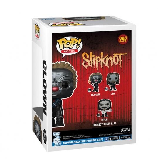 スリップノット フィギュア SLIPKNOT Clown with Flame Metallic Funko