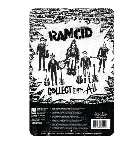 ランシド Re Action フィギュア RANCID Punk Skeletim (Time