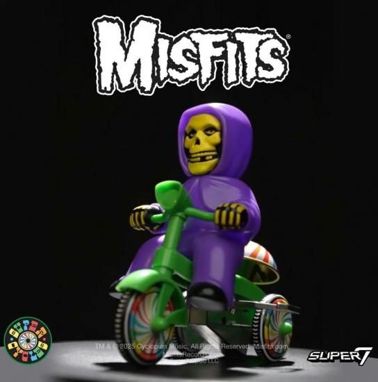 ミスフィッツ フィギュア Misfits Fiend (Purple with Green