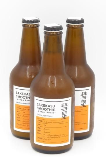 ƥ֥꡼ SAKEKASU SMOOTHIE-Mango Annin-330ml 