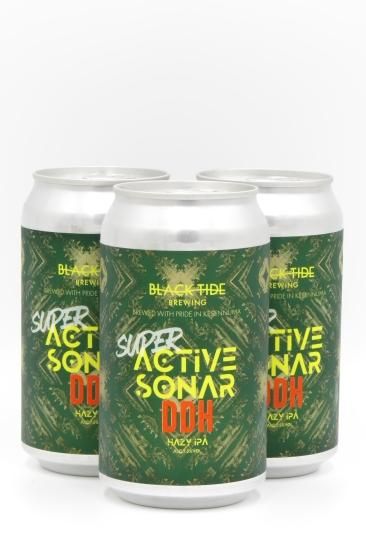 BLACK TIDE BREWINGSuper Active SonarDDH Hazzy IPA