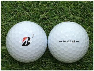 【ランク Ｓ級】 BRIDGESTONE ブリヂストン TOUR B XS 2020年モデル コーポレートカラー ホワイト Ｓ級 ロストボール 中古 ゴルフボール 1球バラ売り