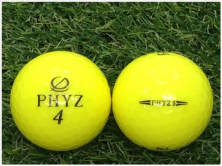 【ランク Ｍ級】 BRIDGESTONE ブリヂストン PHYZ 2019年モデル イエロー Ｍ級 ロストボール 中古 ゴルフボール 1球バラ売り