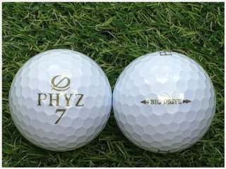 【ランク Ｓ級】 BRIDGESTONE ブリヂストン PHYZ BiG DRIVE 2017年モデル パールホワイト Ｓ級 ロストボール 中古 ゴルフボール 1球バラ売り