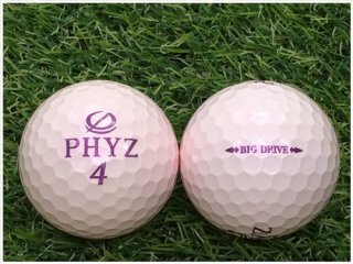 【ランク Ｂ級】 BRIDGESTONE ブリヂストン PHYZ BiG DRIVE 2017年モデル パールピンク Ｂ級 ロストボール 中古 ゴルフボール 1球バラ売り