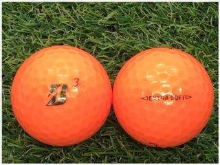 【ランク Ｍ級】 BRIDGESTONE ブリヂストン EXTRA SOFT 2017年モデル Bマーク オレンジ Ｍ級 ロストボール 中古 ゴルフボール 1球バラ売り