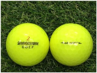 【ランク Ｓ級】 BRIDGESTONE ブリヂストン e6 SOFT 2017年モデル イエロー Ｓ級 ロストボール 中古 ゴルフボール 1球バラ売り