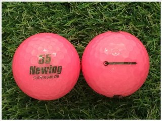 【ランク Ｍ級】 BRIDGESTONE ブリヂストン Newing SUPER MILD II2019年モデル ピンク Ｍ級 ロストボール 中古 ゴルフボール 1球バラ売り