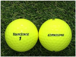 【ランク Ｍ級】 TOURSTAGE ツアーステージ EXTRA DISTANCE 2014年モデル イエロー Ｍ級 ロストボール 中古 ゴルフボール 1球バラ売り