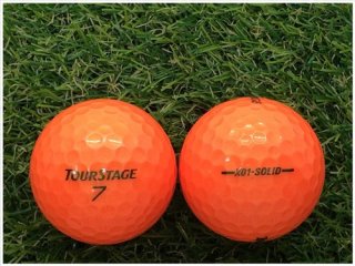 【ランク Ｓ級 】 TOURSTAGE ツアーステージ X-01-SOLID スーパーオレンジ 1球バラ売り ロストボール