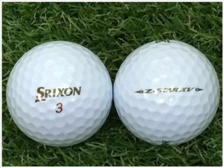 【ランク Ｍ級】 SRIXON スリクソン Z-STAR XV 2019年モデル プレミアムホワイト Ｍ級 ロストボール 中古 ゴルフボール 1球バラ売り